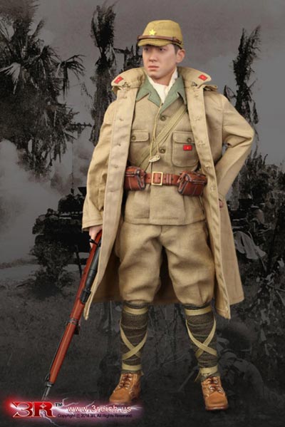 即納得価1/6 大日本帝国陸軍　陸軍上等兵A 個人で顔塗装したカスタム仕様です G.I.ジョー