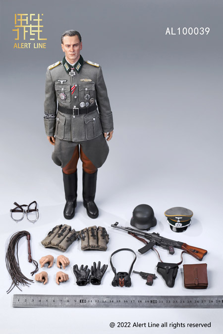 【AlertLine】AL100039 1/6 WWII German Cavalry Officer 1/6 WW2 ナチス ドイツ陸軍 騎兵将校  1/6スケールフィギュア