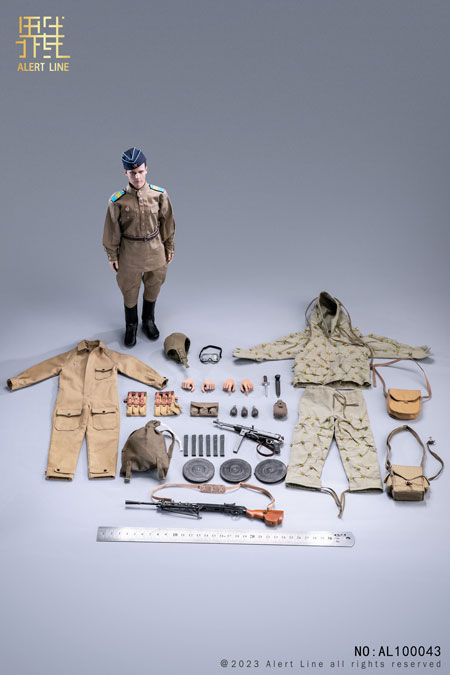 【AlertLine】AL100043 1/6 WWII Soviet Airborne Forces 1/6 WW2 ソビエト連邦軍 ソ連軍 空挺部隊 1/6スケールフィギュア