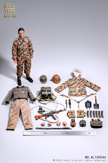 【AlertLine】AL100044 1/6 WW2 German Waffen-SS Soldier 1/6 WW2 ドイツ軍 武装親衛隊 1/6スケールフィギュア