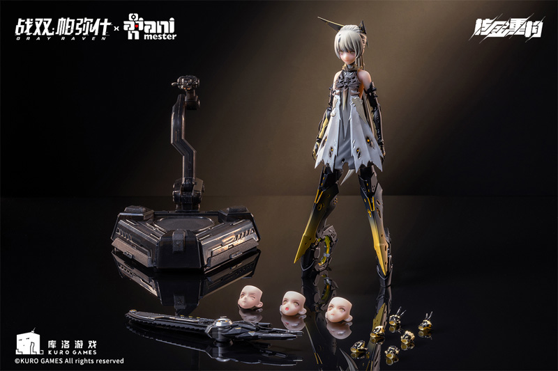 【Ani Mester】1/9 Nuclear Gold Reconstruction GRAY RAVEN PUNISHING Nanami Pulse Metal Mecha Girl