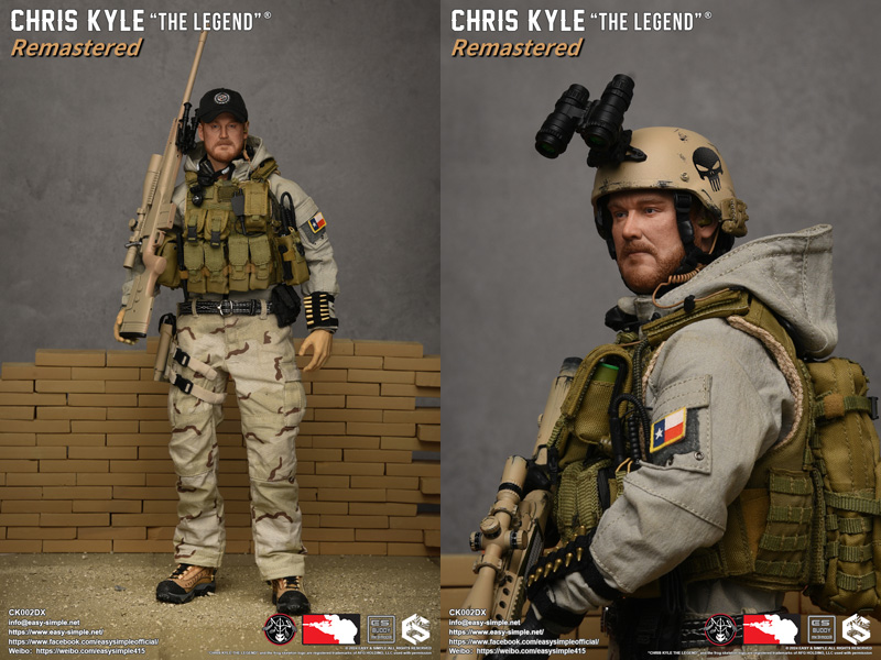 【EASY&SIMPLE】BlackOpsToys X Easy&Simple CK002DX Chris Kyle 