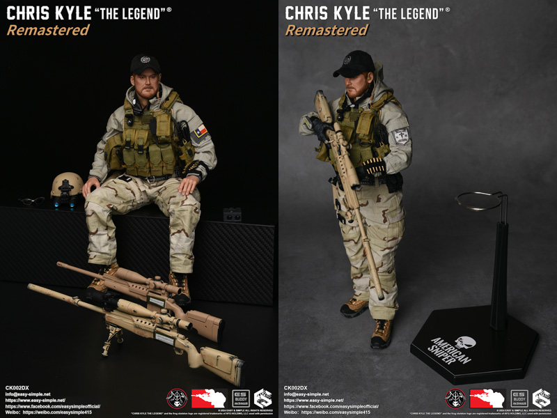 【EASY&SIMPLE】BlackOpsToys X Easy&Simple CK002DX Chris Kyle 