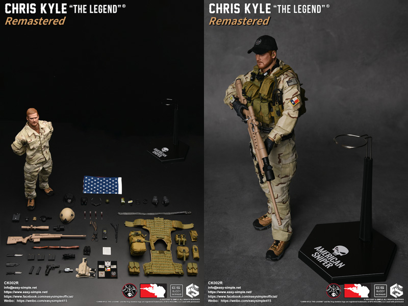 【EASY&SIMPLE】BlackOpsToys X Easy&Simple CK002R Chris Kyle 