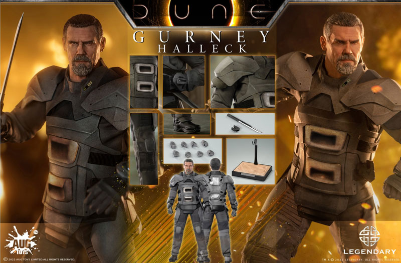 【AUG TOYS】DL002 1/6 Dune - Gorny Halleck 『DUNE/デューン 砂の惑星』 ガーニイ・ハレック 1/6スケール 男性フィギュア