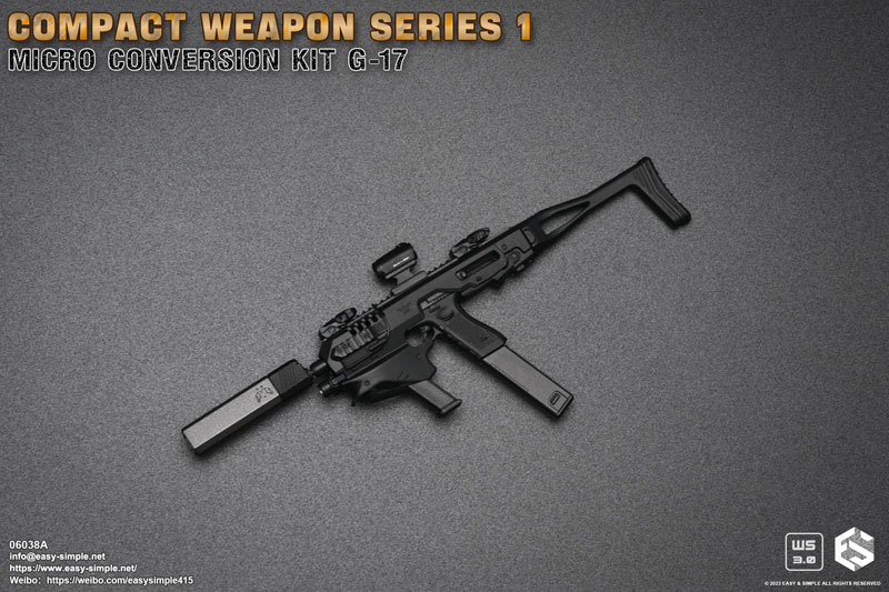 【EASY&SIMPLE】06038 COMPACT WEAPON SERIES 1 MICRO CONVERSION KIT G-17
