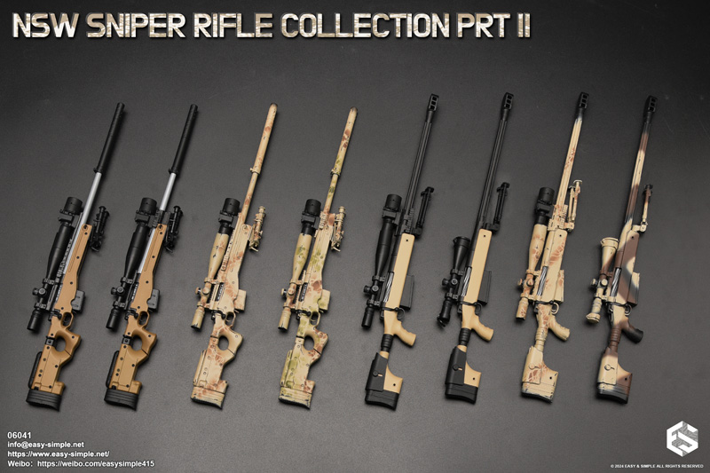 【EASY&SIMPLE】06041 NSW SNIPER RIFLE COLLECTION PRT2