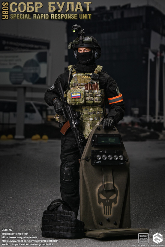 【EASY&SIMPLE】26067R Special Rapid Response Unit(SOBR) ロシア連邦国家親衛隊 特殊部隊 緊急対応特殊課 ソーブル