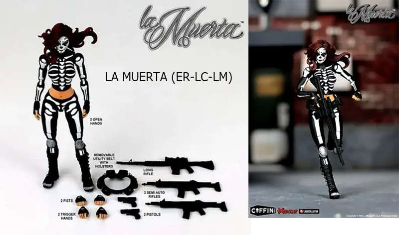 【Executive Replicas】1/12 LA MUERTA (ER-LC-LM)/CHAOTICA (ER-LC-CHA)/LADY SATANUS (ER-LC-LS)