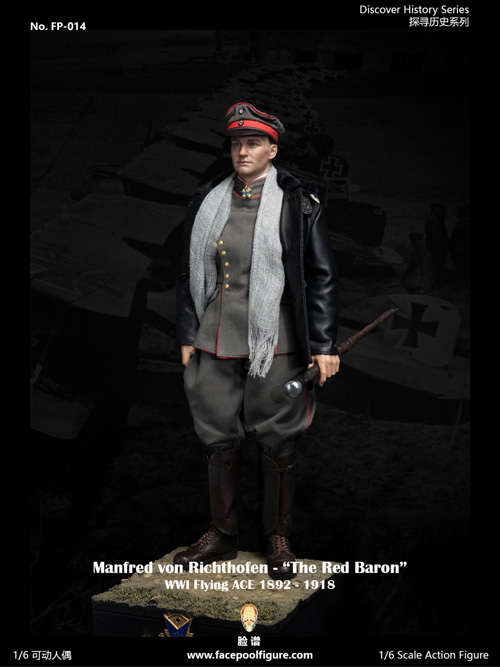 【Facepoolfigure】FP014A 1/6 Manfred von Richthofen -“The Red Baron” Standard Edition