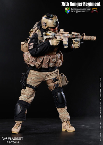 【FLAGSET】FS-73014 U.S.Army 75th Ranger Regiment In Afghanista アメリカ陸軍  第75レンジャー連隊 inアフガニスタン 1/6スケールミリタリーフィギュア