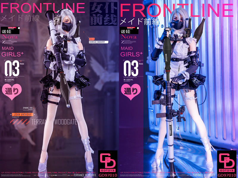 【GDTOYS】GD97010 1/6 MAID GIRLS+ FRONTLINE NOVA