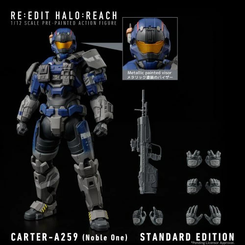 【1000toys】RE:EDIT HALO: REACH 1/12 SCALE CARTER-A259 (Noble One)  (1/12スケールアクションフィギュア)