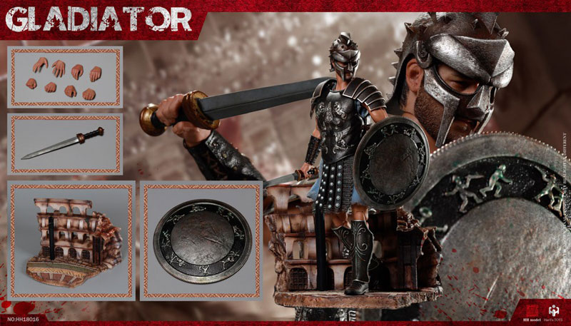 【HHmodel & HaoYuTOYS】HH18016 1/6 Empire Legion-Empire Gladiator (Standard Edition) 男性戦士 グラディエーター 通常版