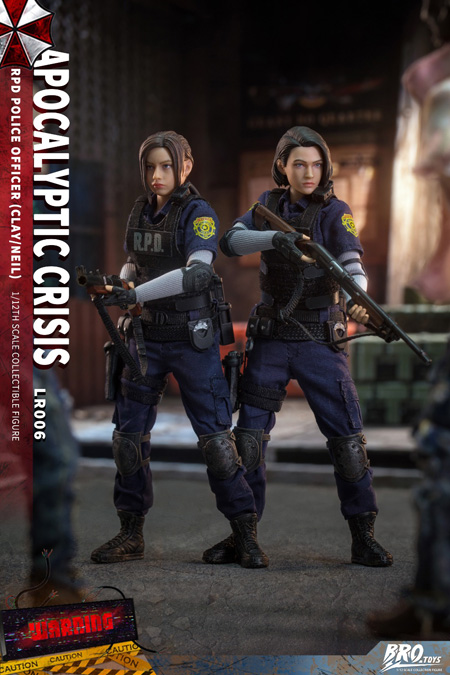 【BROTOYS】LR006 1/12 Doomsday Crisis Police Officer Suit（Clay/Neil）