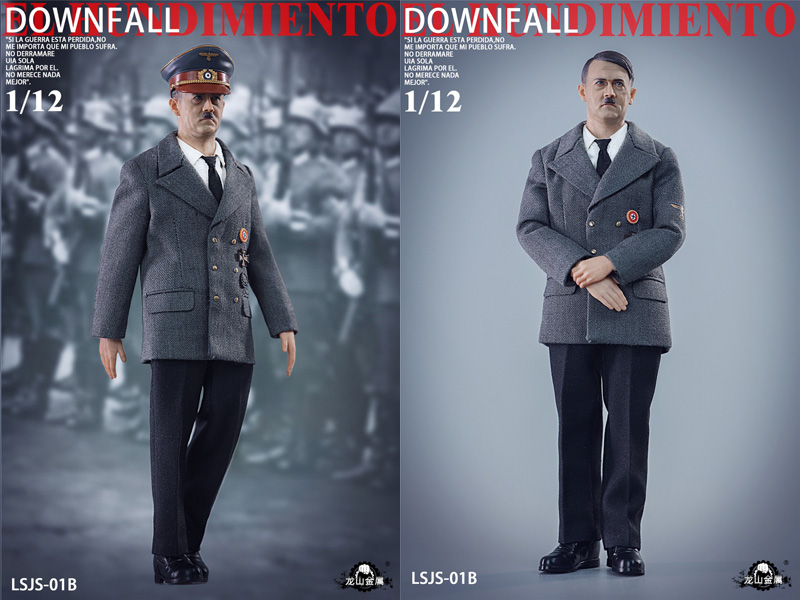 【龍山金属】Long Shan Metal LSJS-01A/B 1/12 DOWNFALL Mustache Commander