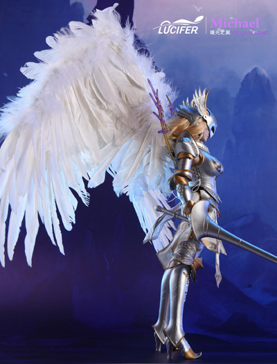 【Lucifer】LXF1703B Michael Wing of Dawn Big Angels Version ミカエル 大天使バージョン  1/6スケール シームレス女性ボディフィギュア