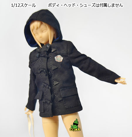 【CUKE TOYS】MA-A12003 1/12 Girls School Uniform Coat JK Machine Girl Suit 女学生 女子高生 高校生 学生コート