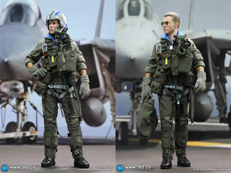 【DID】MA80182 1/6 US Navy Fighter F-14 Pilot - Tom & Nick アメリカ海軍 F14 パイロット トム＆ニック