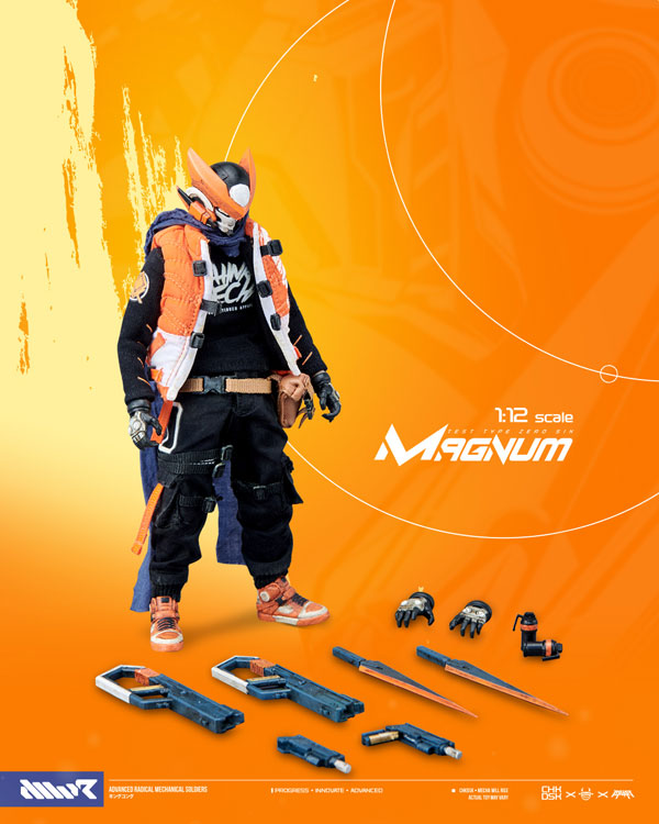 【Devil Toys】MWR Magnum 1:12 Scale Action Figure マグナム 1/12スケール アクションフィギュア