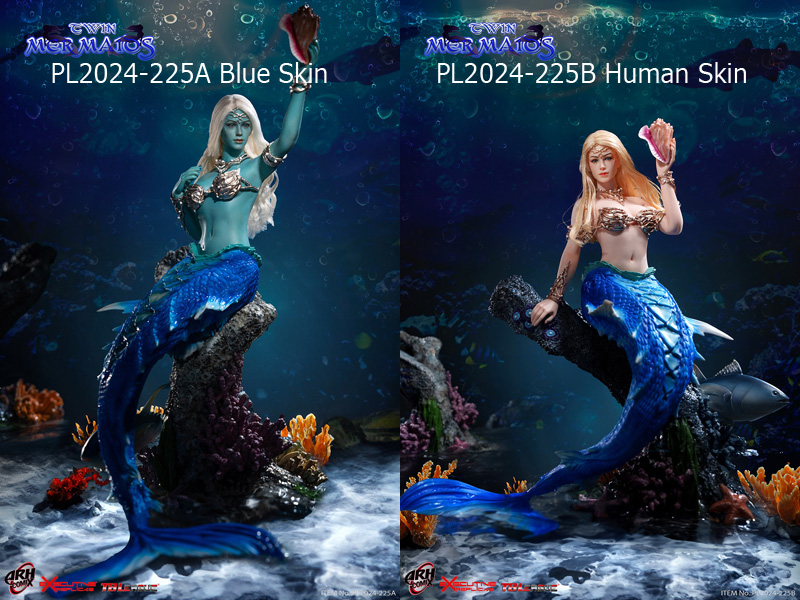 【TBLeague】TBリーグ PL2024-225 A/B 1/6 Mermaid 人魚 マーメイド 1/6スケール シームレス女性ボディフィギュア