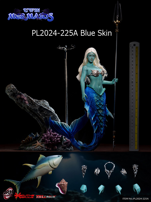 【TBLeague】TBリーグ PL2024-225 A/B 1/6 Mermaid 人魚 マーメイド 1/6スケール シームレス女性ボディフィギュア