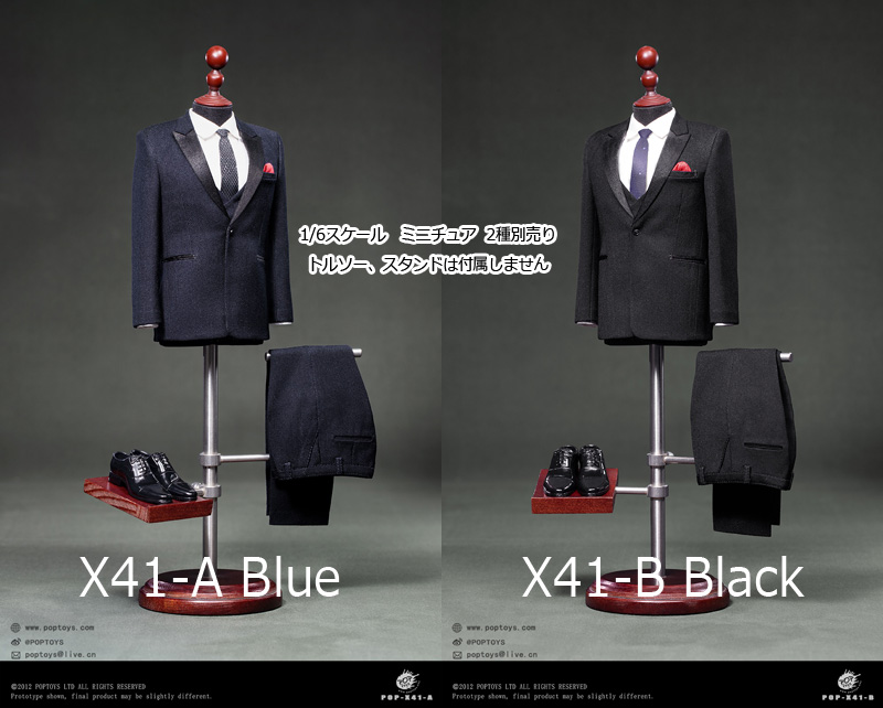 【POPtoys】X41 A/B Men’s Suit Dr Western-style suit Two colors