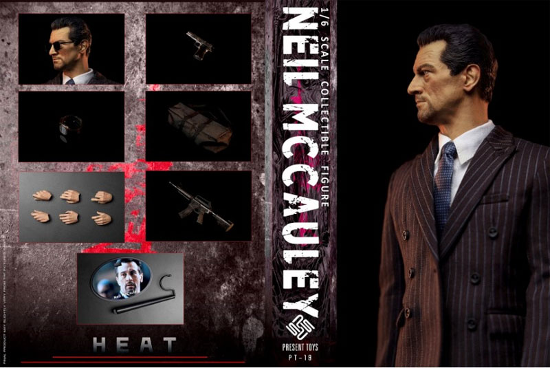 【PRESENT TOYS】PT-sp19 Neil McCaule 1：6 Collectible Figure 強盗団 ニール・マッコーリー 1/6スケール男性フィギュア