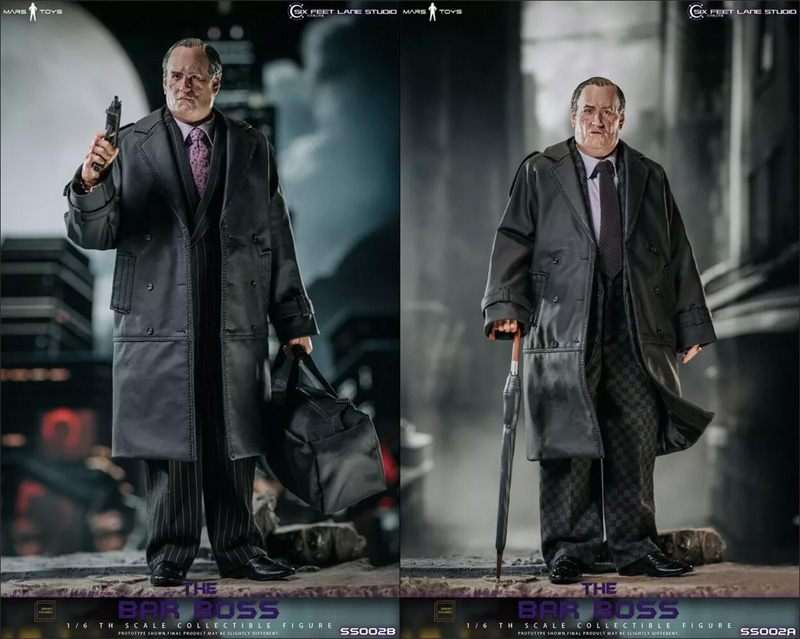 【Mars Toys】SS002C Mars Toys x Six Feet Lane Studio 1/6 The Bar Boss(Double Figure Set)