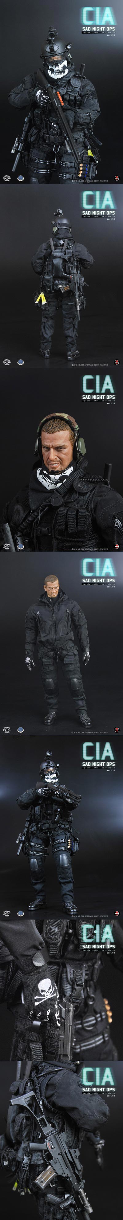 【Soldier Story】1/6 Modern: C.I.A Special Activities Division SAD NIGHT OPS (Ver.2.0)