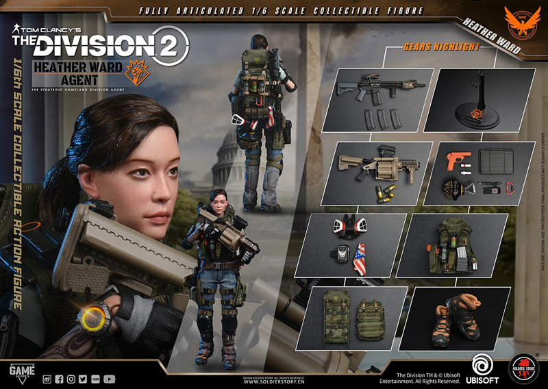 【Soldier Story】SSG-009 1/6 Ubisoft The Division 2 Heather Ward Agent ディビジョン2 エージェント ヘザー・ウォード