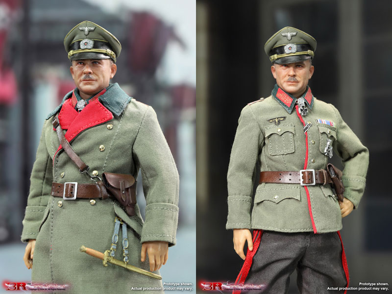 【3R】TG80002 1/12 Mini Reich Series - Heinz Wilhelm Guderian WW2 ドイツ陸軍 上級大将 ハインツ・ヴィルヘルム・グデーリアン