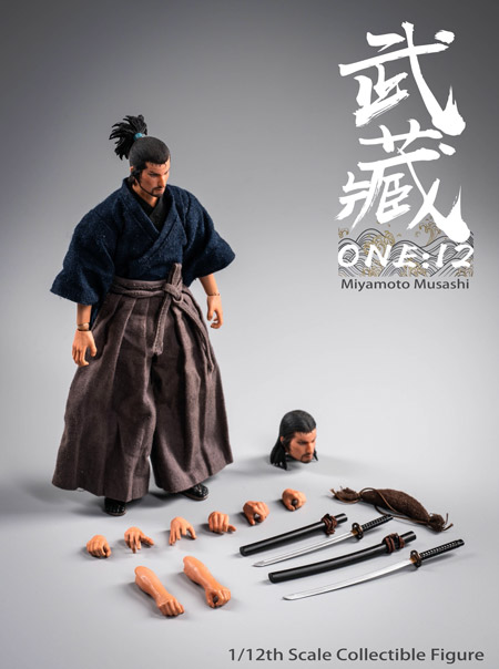 【TWTOYS】TW1920 1/12 宮本武蔵 侍 浪人 1/12スケールアクションフィギュア