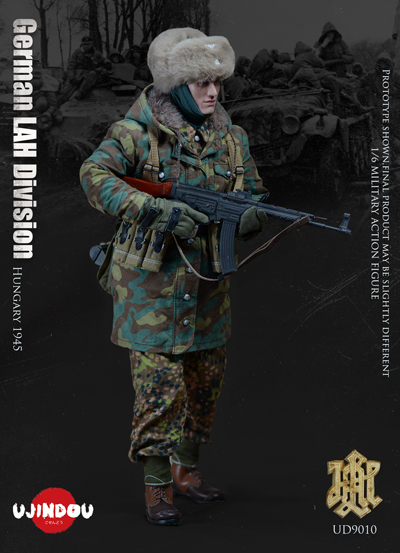 【UJINDOU】UD9010 1/6 WW2 German LAH Division Hungary 1945 WW2ドイツ軍  ライプシュタンダルテ・アドルフ・ヒトラー装甲師団 ハンガリー 1/6スケールミリタリーフィギュア