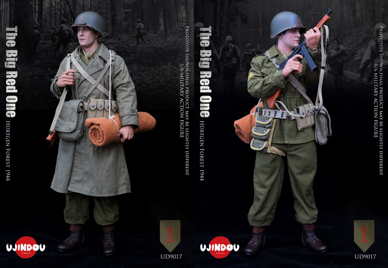 【UJINDOU】UD9017 1/6 WW2 The Big Red One U.S. Army Infantryman,Hürtgen  Forest 1944 WW2 アメリカ陸軍 第1歩兵師団 ヒュルトゲンの森の戦い1944 1/6スケールミリタリーフィギュア