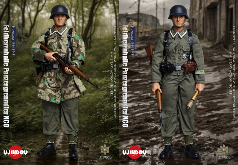 【UJINDOU】UD9036 1/6 WW2 Feldherrnhalle Panzergrenadier NCO 1944-1945