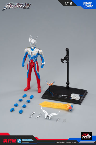 【ZDTOYS】中動玩具 UL-A08 ウルトラマンゼロ 7インチ アクションフィギュア