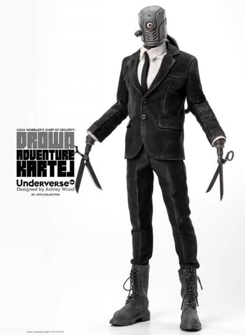 【UNDERVERSE】UV20230401 1/6 THE DROWN Adventure Kartel 1/6th Scale Collectible Figure by Ashley Wood