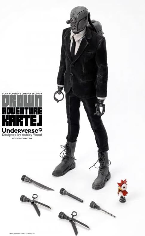 【UNDERVERSE】UV20230401 1/6 THE DROWN Adventure Kartel 1/6th Scale Collectible Figure by Ashley Wood