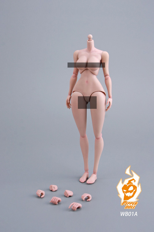 【PEPPER DOLL】WB01A 1/6 Cartoon Female Body カートゥーン女性ボディ ガールボディ