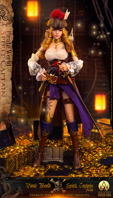 【WAR STORY】WS018A 1/6 Pirate World Spirit Captain Elsa 女海賊 エルサ 1/6スケールフィギュア