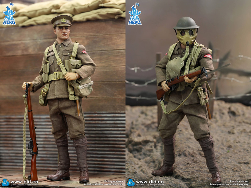 【DID】XB80028 1/12 British Infantry - Albert Brown 第一次世界大戦 イギリス陸軍 アルバート・ブラウン