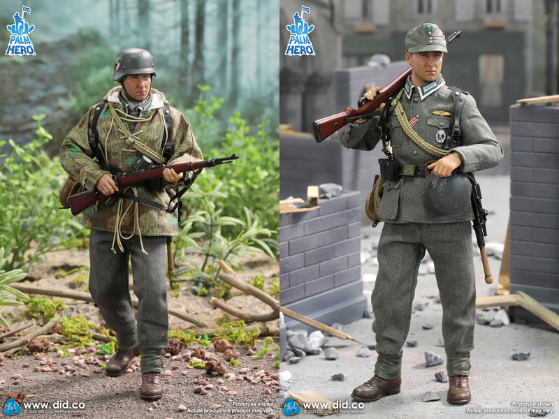 【DID】XD80029 1/12 WW2 German WH infantry Unteroffizier - Freid WW2ドイツ陸軍 伍長 1/12スケールアクションフィギュア