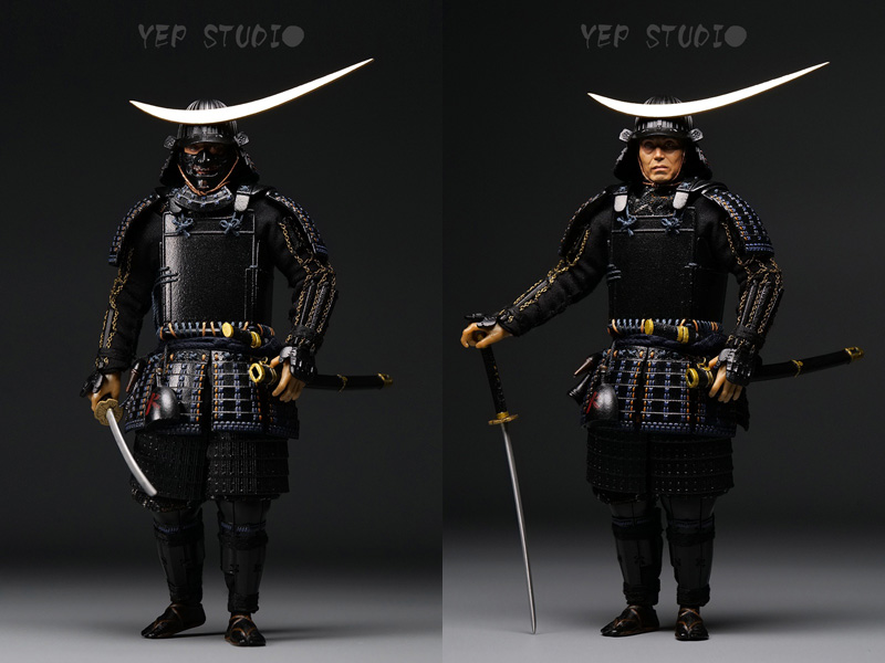 【Yep Studio】NO.0007 1/12 Dokugan-ryu Masamune 独眼竜政宗 伊達政宗 戦国時代 将軍 大名 1/12スケールフィギュア