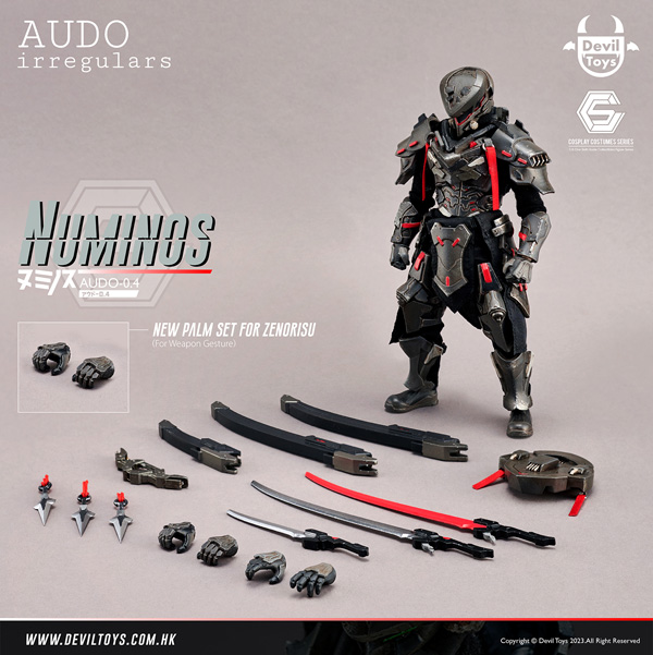 【Devil Toys X AUDOirregulars】Numinos 1:12 collectible Figure ヌミノス アウドー0.4 1/12スケール アクションフィギュア