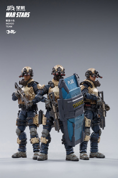 JOYTOY】1/18 WAR STARS Starhawk 8th Army Indigo Fleet ウォー