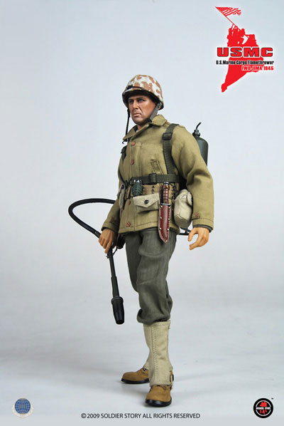 【Soldier Story】1/6 Scale Figure: U.S. MARINE CORPS FLAMETHROWER IWO JIMA 1945